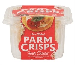 Parm Crisps Cheese Snack Four Cheese Oven-baked