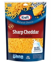 Kraft Sharp Cheddar Shredded Cheese