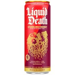 Liquid Death Sparkling Energy - Murder Mystery (Cherry Cream Spice)