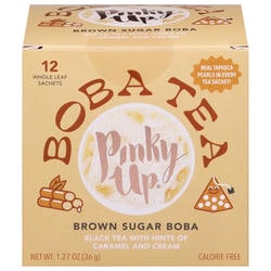 Pinky Up Brown Sugar Boba Tea