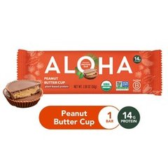 Aloha Protein Bar Peanut Butter Cup Organic 1.98 oz