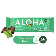Aloha Protein Bar Chocolate Mint Organic 1.98 oz
