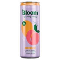 Bloom Peach Mango Prebiotics Sparkling Energy Drink Can