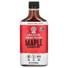 Lakanto Sugar-Free Maple Syrup, 13 fl oz Bottle