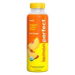 Lemon Perfect Organic Zero Sugar Lemon Water - Peach 15.2 oz