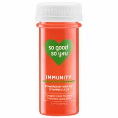 So Good So You Immunity Probiotic Shot Vitamins C & D3 1.7 fl oz