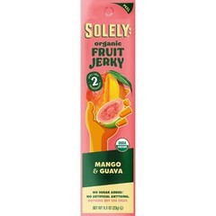 Solely Organic Fruit Jerky Mango & Guava 0.8 oz