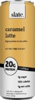 Slate Caramel Latte, High Protein Iced Coffee, 20g Protein, 1g Sugar