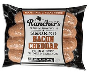 Rancher's Premium Smokehouse Bacon Cheddar Sausage Links