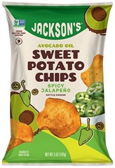 Jacksons Spicy Jalapeno Sweet Potato Chips - 5 Oz