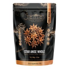 5Senses Star Anise Whole Pod | Anís Estrellado | Sonic Essence | Single Origin, Non-GMO, Fairtrade (1.75oz/50g)
