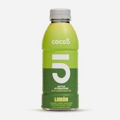 Coco5 Limon Flavored Bottled Coconut Water