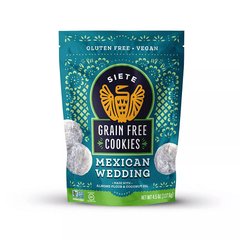 Siete Grain-Free Mexican Wedding Cookies, 4.5 oz