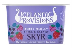Icelandic Provisions Berry Medley Low Fat Skyr Cup