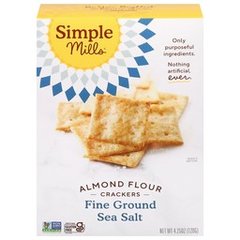 Simple Mills Sea Salt - 4.25oz: No Artificial Fillers, No Artificial Sweeteners, No Artificial Flavors