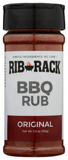 Rib Rack Original BBQ Rub, 5.5 oz