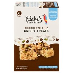 Blake's Seed Based Crispy Treats Chocolate Chip 6 0.78 oz 4.68 oz