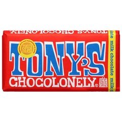 Tony's Chocolonely Milk Chocolate Bar 6.35 oz Bar