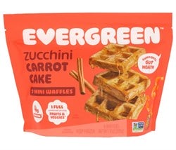 Evergreen Waffles Zucchini Carrot Cake Mini Waffles - 9oz/9ct
