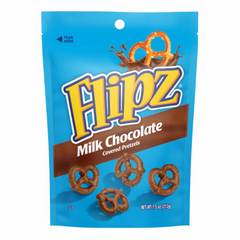 Flipz Milk Chocolate Covered Pretzels, 7.5 oz