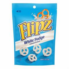 Flipz White Fudge Covered Pretzels, 7.5 oz
