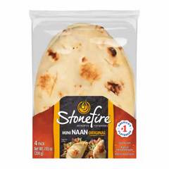 Stonefire Original Mini Naan 4pk 4 ea Package