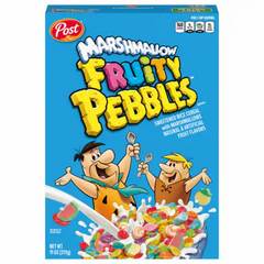 Post Marshmallow Fruity Pebbles Cereal 11 oz