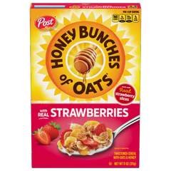 Post Honey Bunches of Oats Cereal with Real Strawberries 11 oz