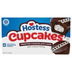 Hostess Chocolate Cupcakes 8ct 8 ea