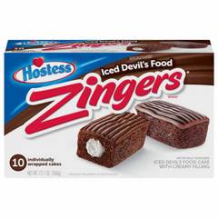 Hostess Iced Devil's Food Cake Zingers 10ct 10 ea
