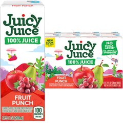 Juicy Juice 100% Fruit Punch 8 pk Juice Boxes 54 oz