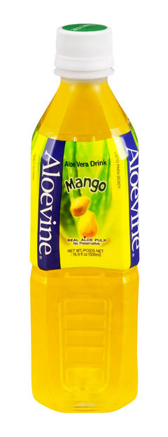 Aloevine Aloe Vera Mango Drink, 16.9 oz